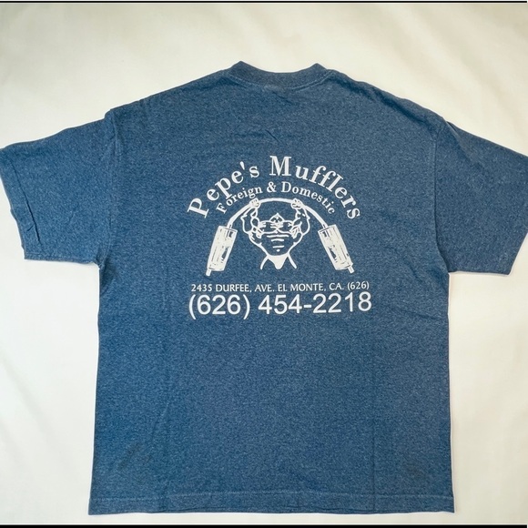 PEPE’S MUFFLER TSHIRT XL Short Sleeve - Picture 1 of 5